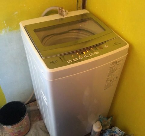 洗濯機入替施工事例